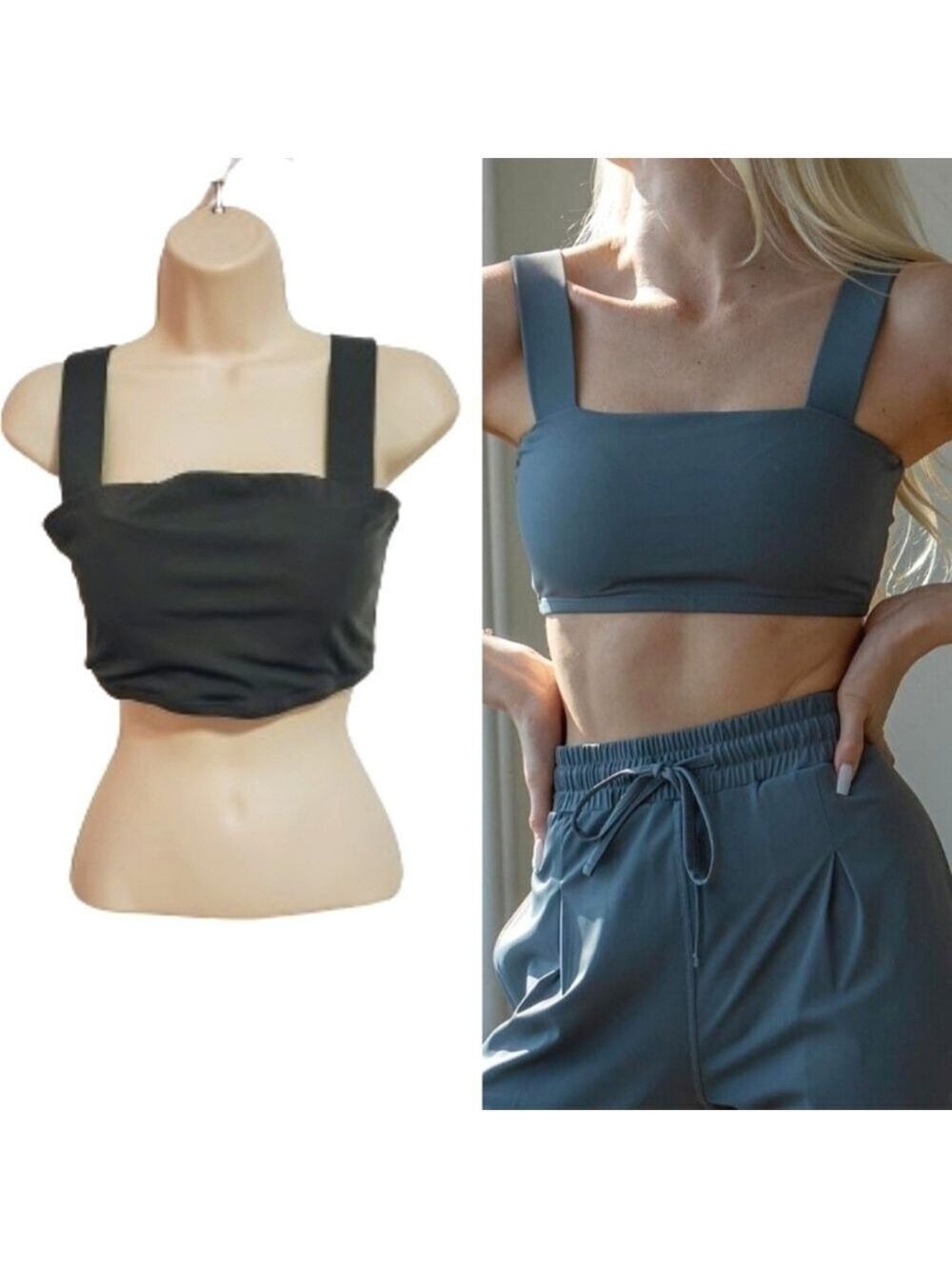 Briavia Green Sports Bra Large